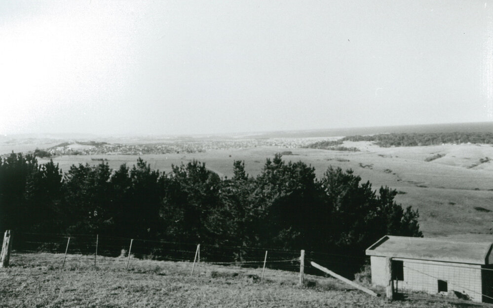 A World War II Observation Post below Dunster's homestead