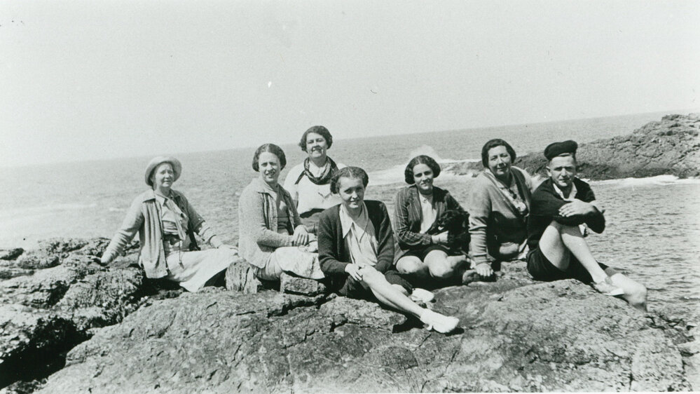 The Hockey family at Bushranger's Bay