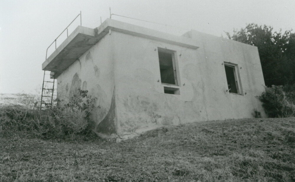 A World War II Observation Post below Dunster's homestead