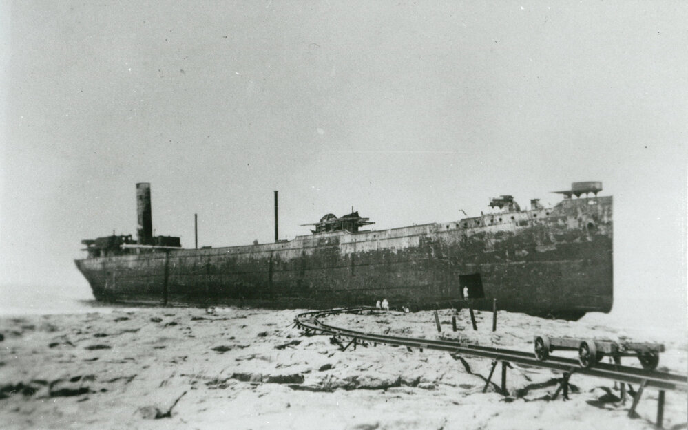 Cities Service Boston' wreck at Bass Point