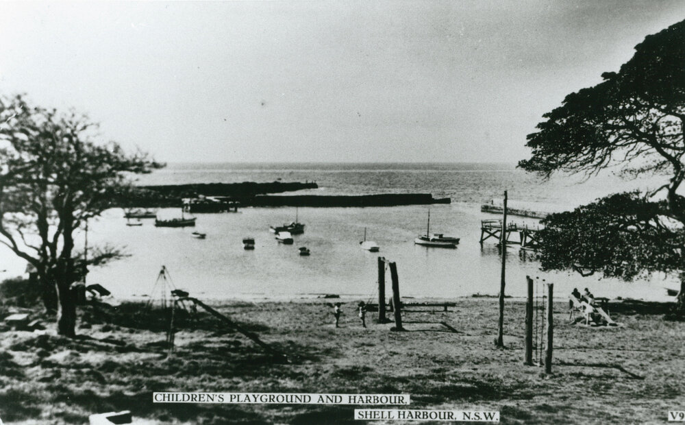 Children's playground and harbour, Shellharbour