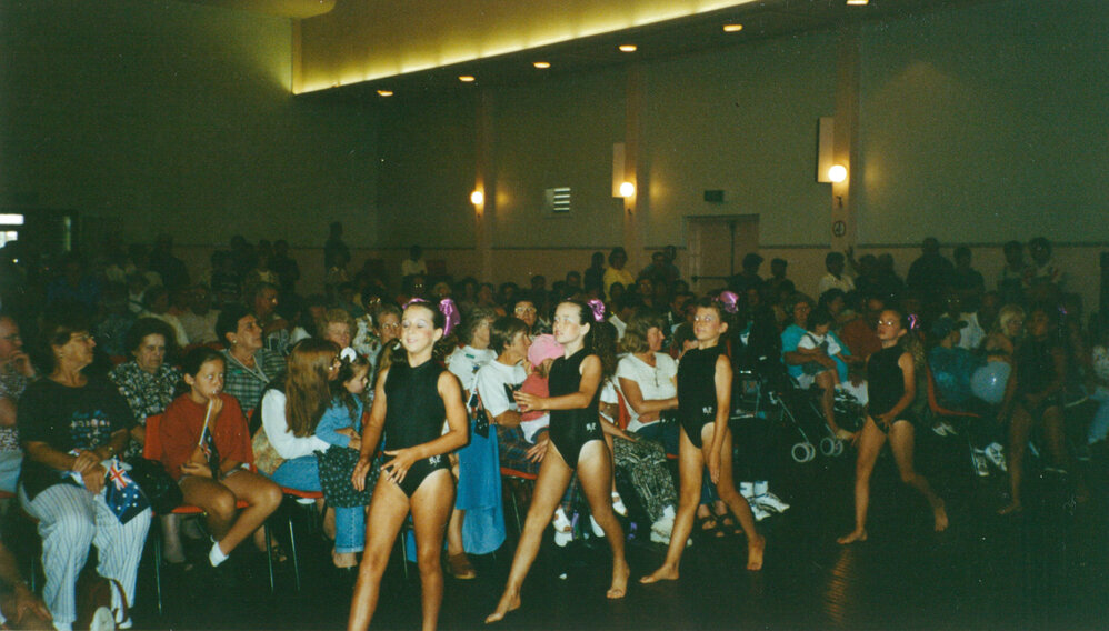 Entertainment at Shellharbour's Australia Day celebrations 1997