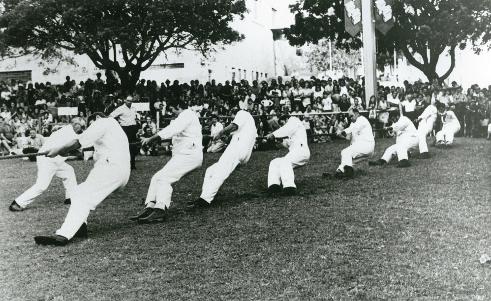 Albion Park Bushfire Brigade Tug-of-war team