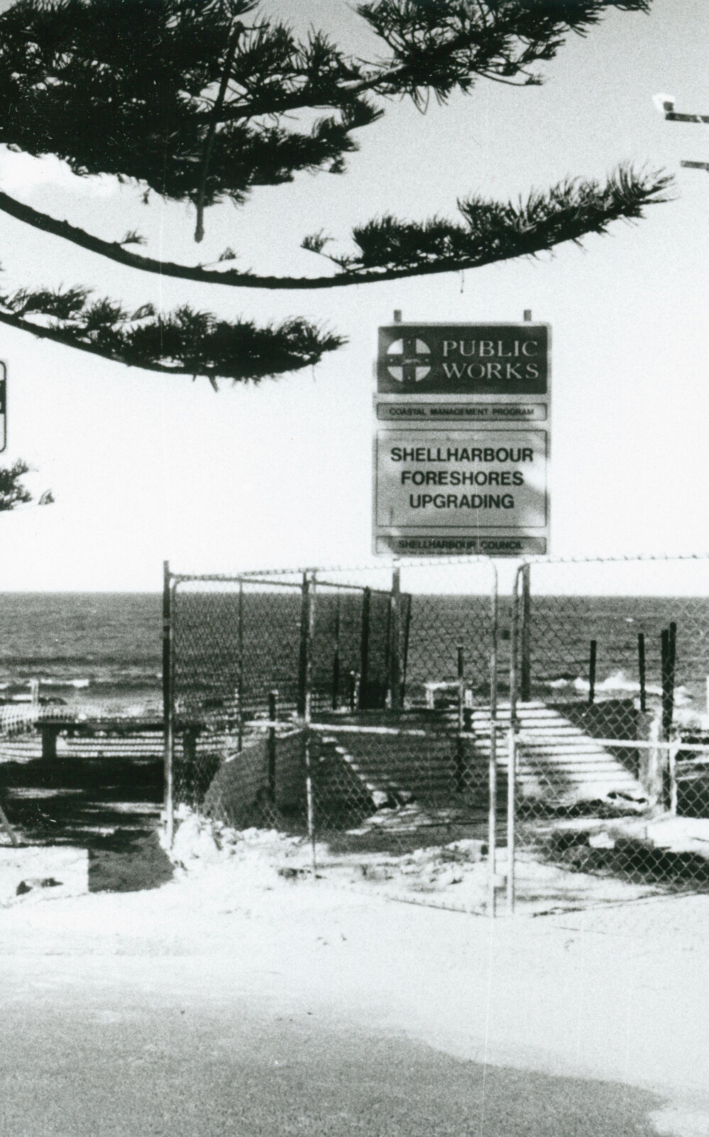 Shellharbour Reserve foreshore development 1993