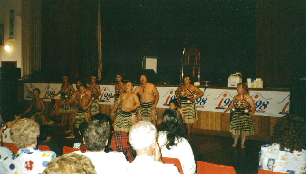 Maori performers at the Australia Day celebrations 1997