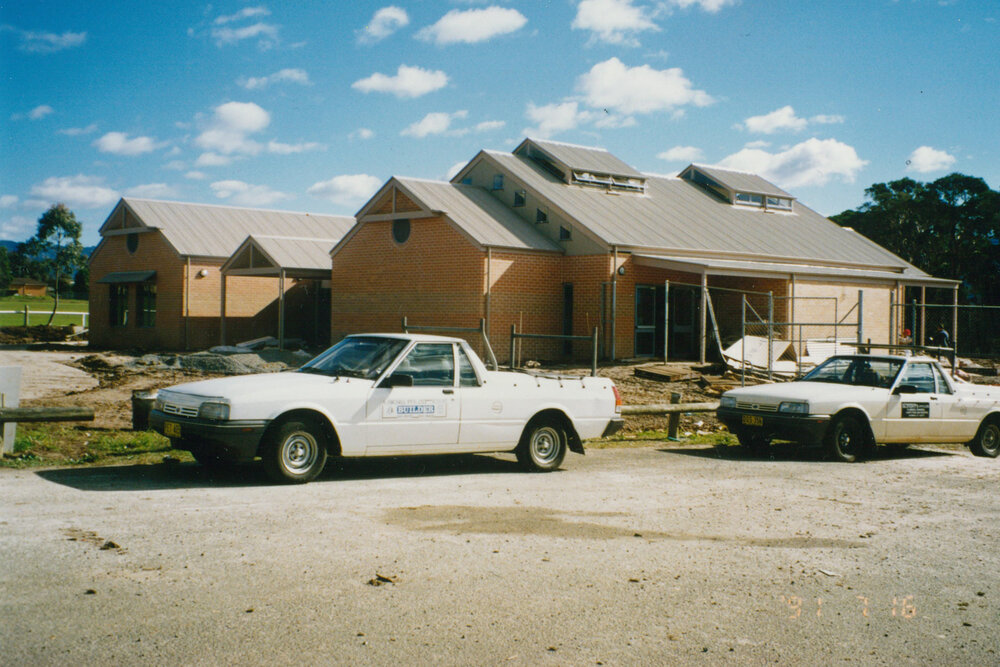 Albion Park Community Centre construction 1991