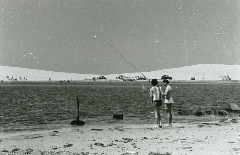 Fishing at Lake Illawarra Entrance
