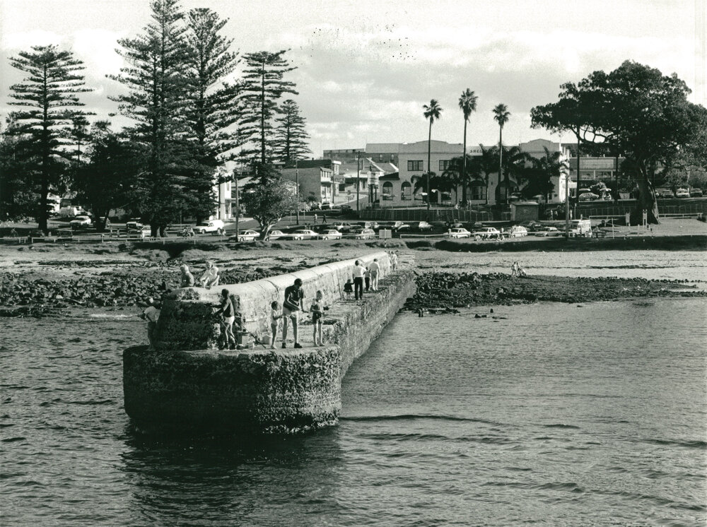 Shellharbour breakwater 1986