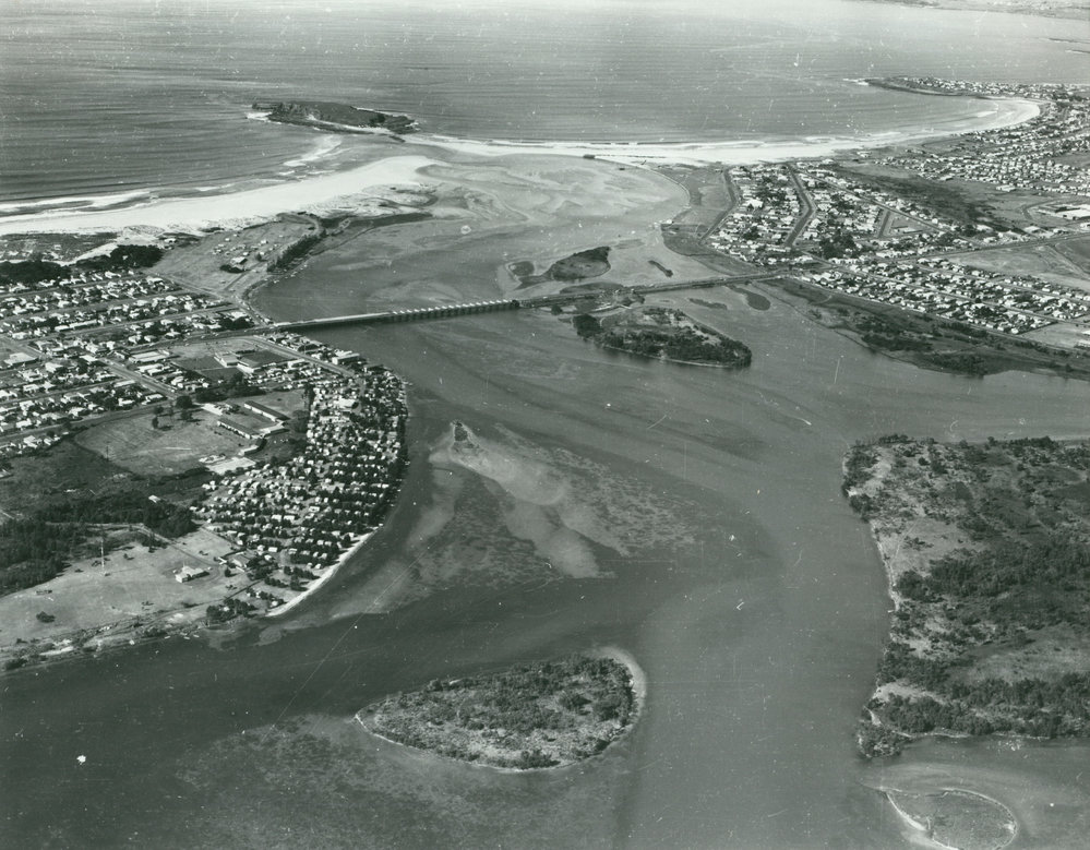 Windang Bridge, Lake Illawarra Entrance 1971