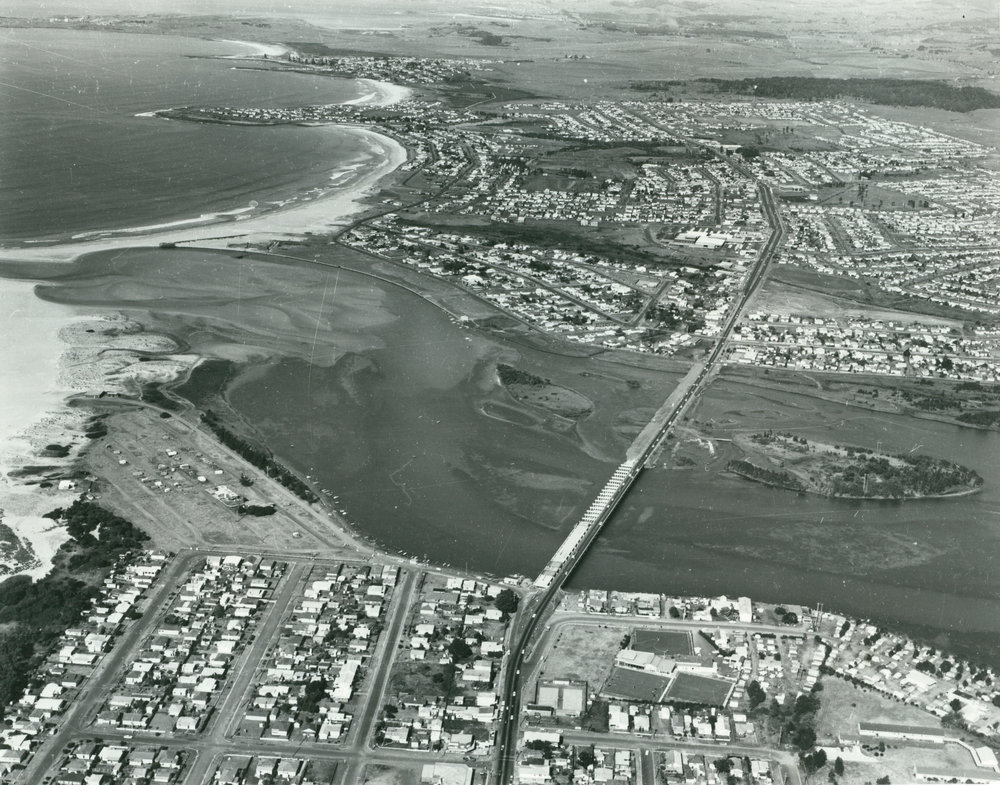 Windang Bridge, Lake Illawarra Entrance 1971