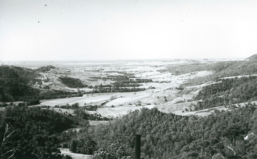 View from Tongarra Mine towards Albion Park