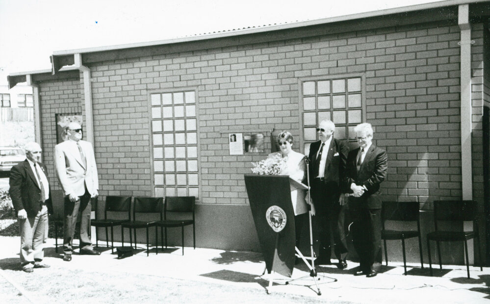 Opening the Beverley Whitfield Pool, Shellharbour 1994
