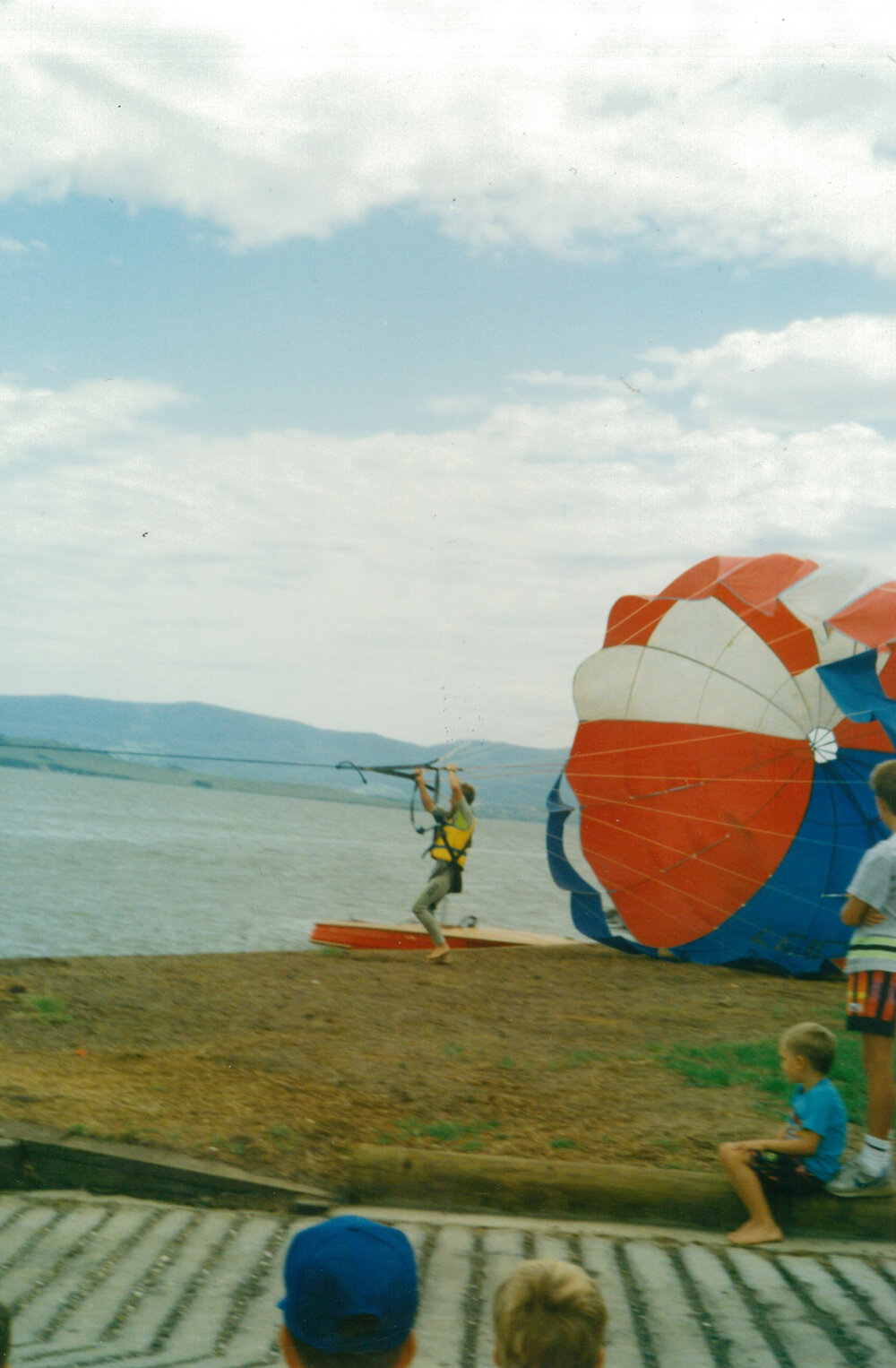 Parasailing at the Skiway Park
