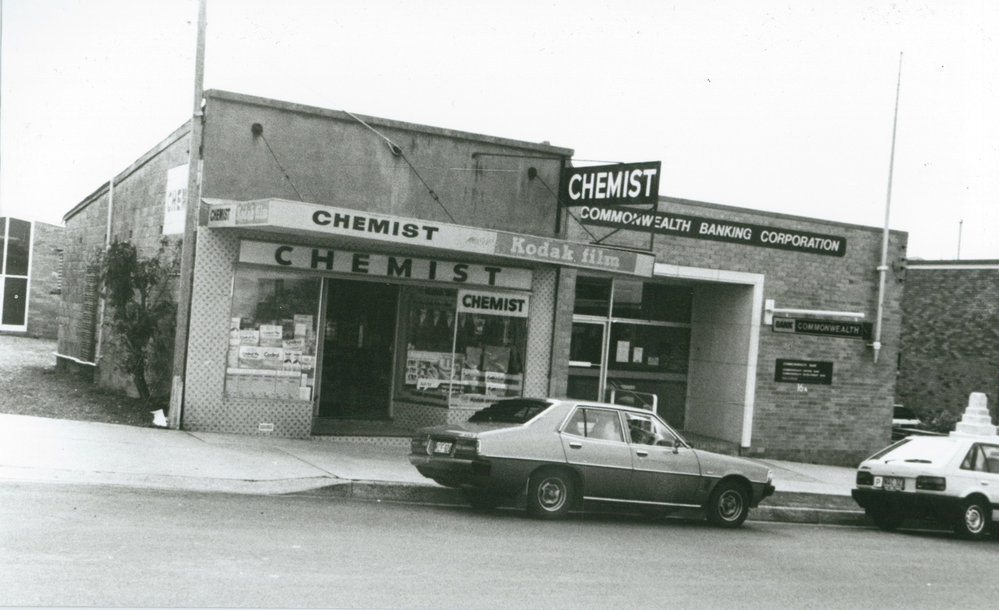 Pemberton's Chemist, Shellharbour 1986