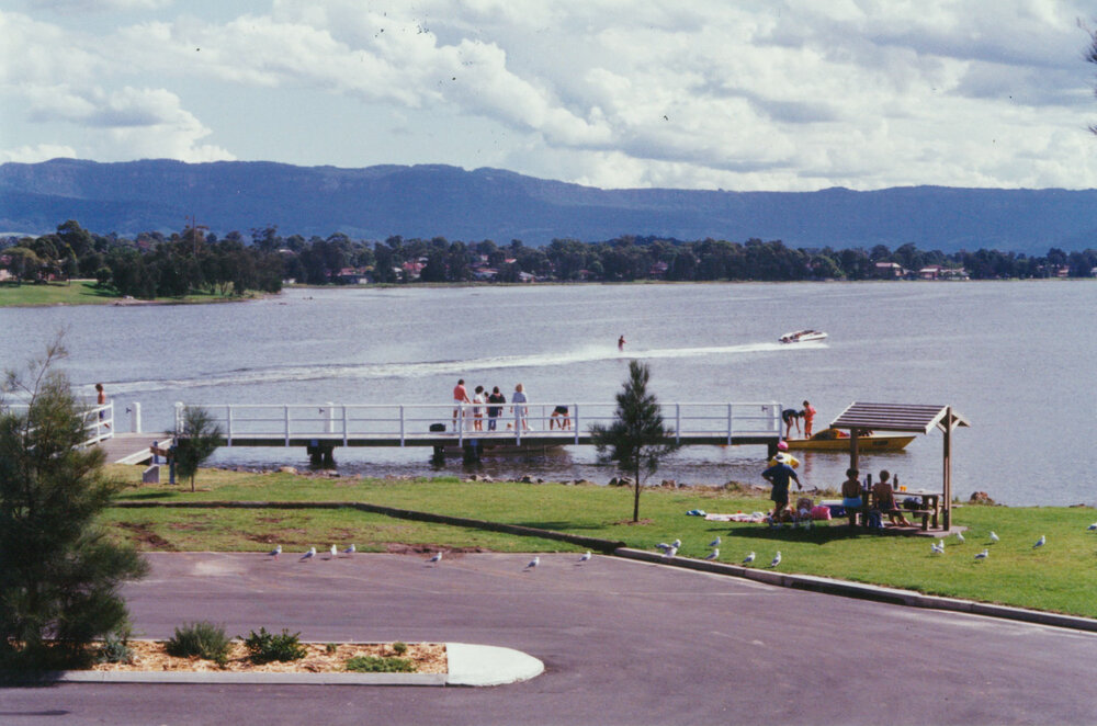 Skiway Park jetty 1993