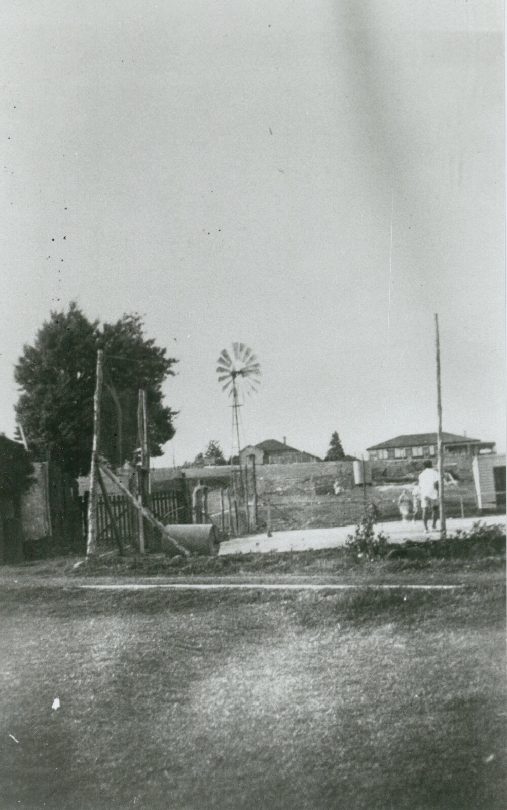 Tennis Court behind the Ocean Beach Hotel 1947