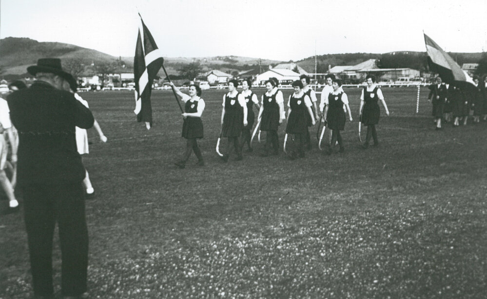Hockey team from Scotland at Albion Park