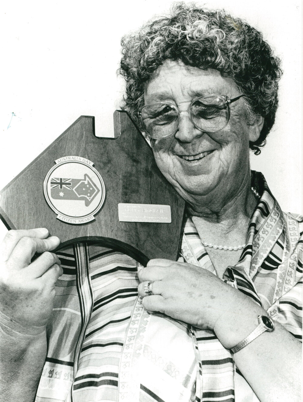 Betty Sinclair,  Citizen of the Year 1990
