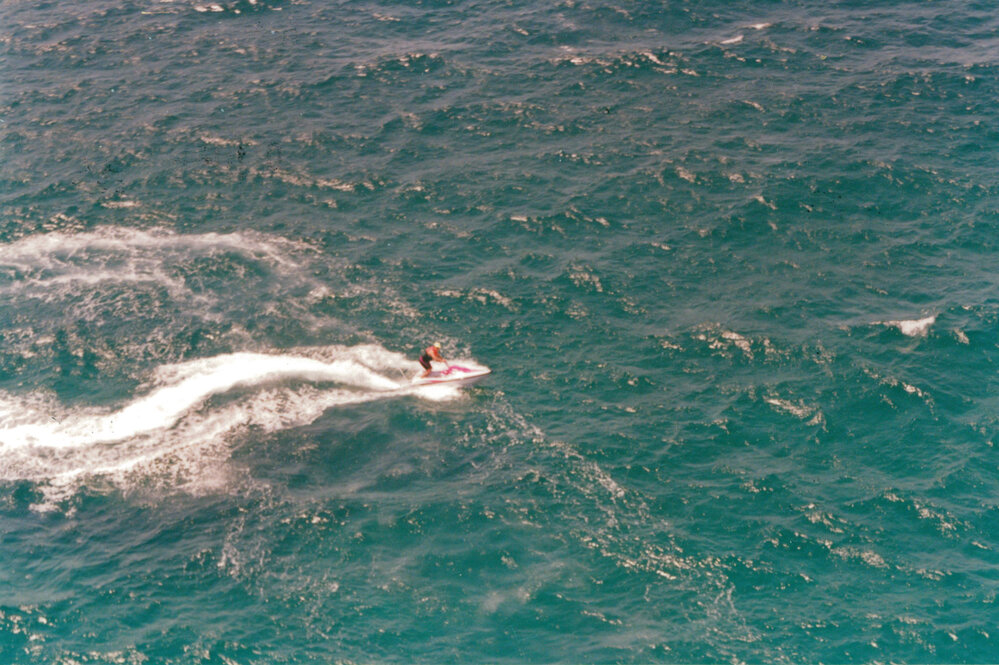 Jet Skier off Bass Point 1994