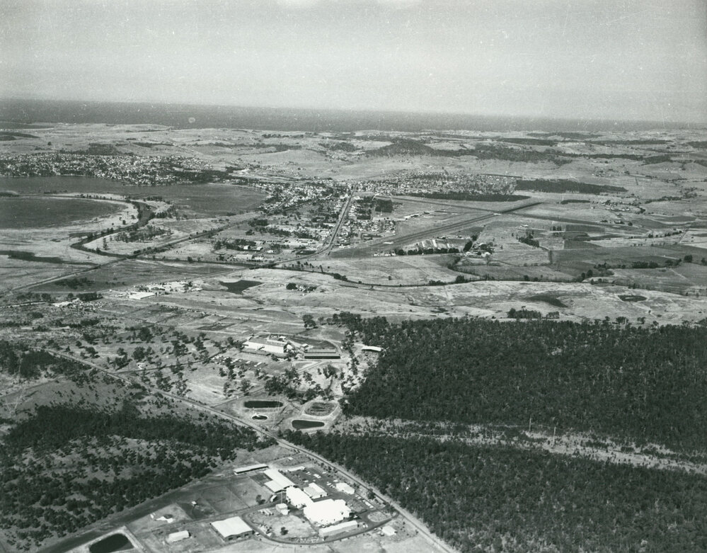 Albion Park Rail including the aerodrome 1977