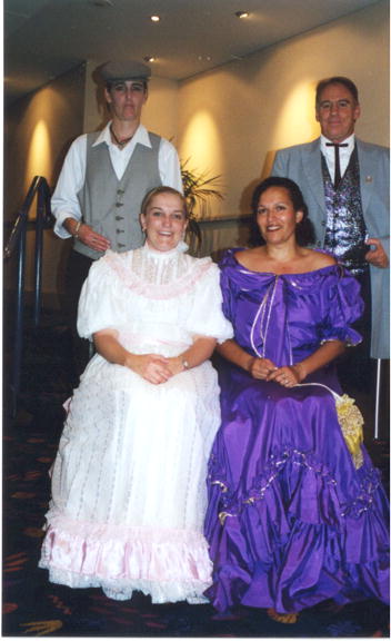 Dressed for the Centenary of Federation Ball