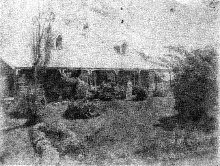 The Dunster home, 'The Hill'