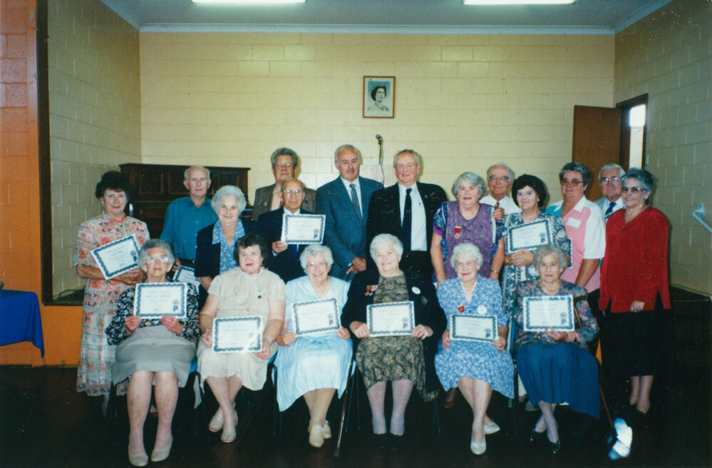 Contributors to the book 'Shellharbour Memories II', 1997