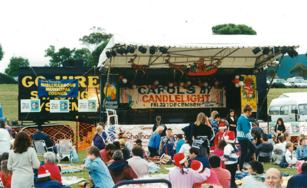 Carols by Candlelight, Shellharbour Square 1995