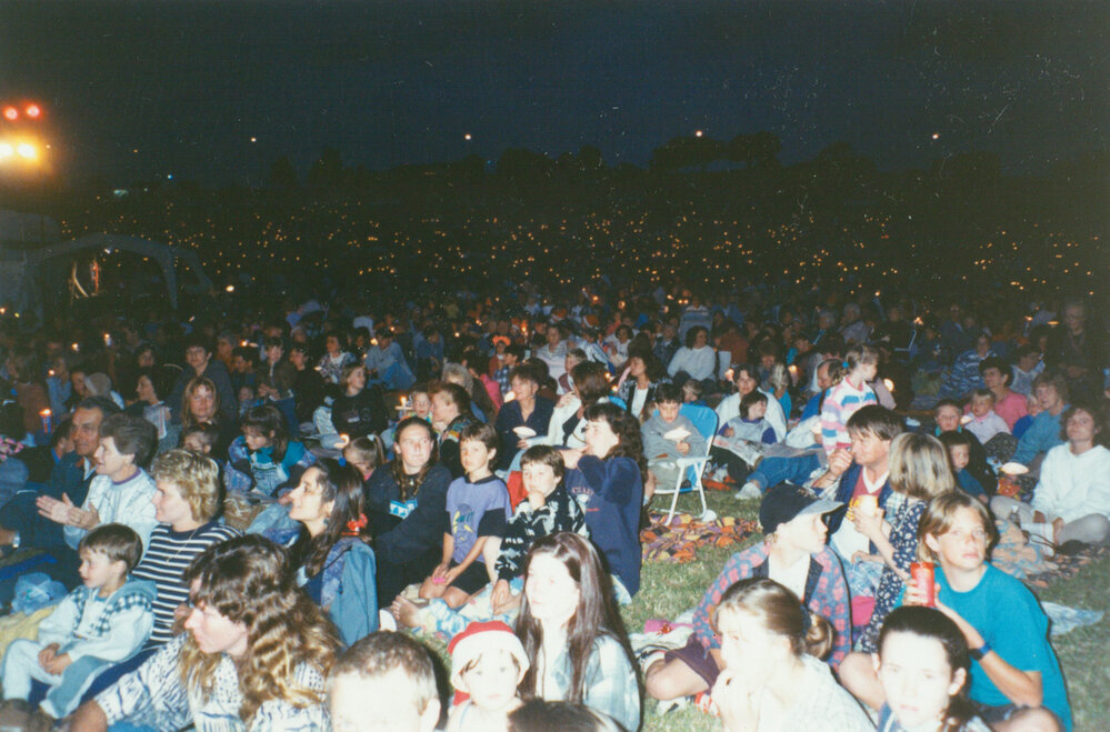 Carols by Candlelight, Shellharbour Square 1995