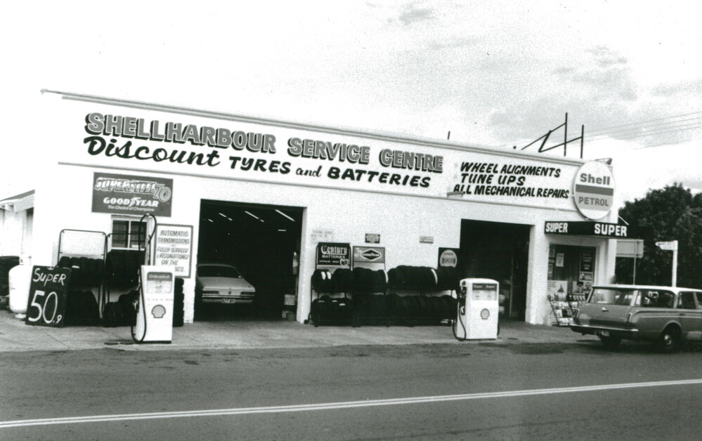 Shellharbour garage 1986