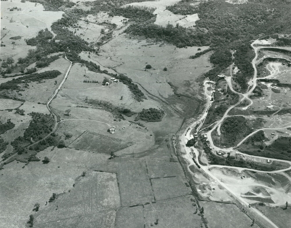Rocklow Road and Dunmore Quarry 1980