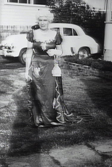 Essie Stubbs dressed for the Shellharbour Centenary Ball