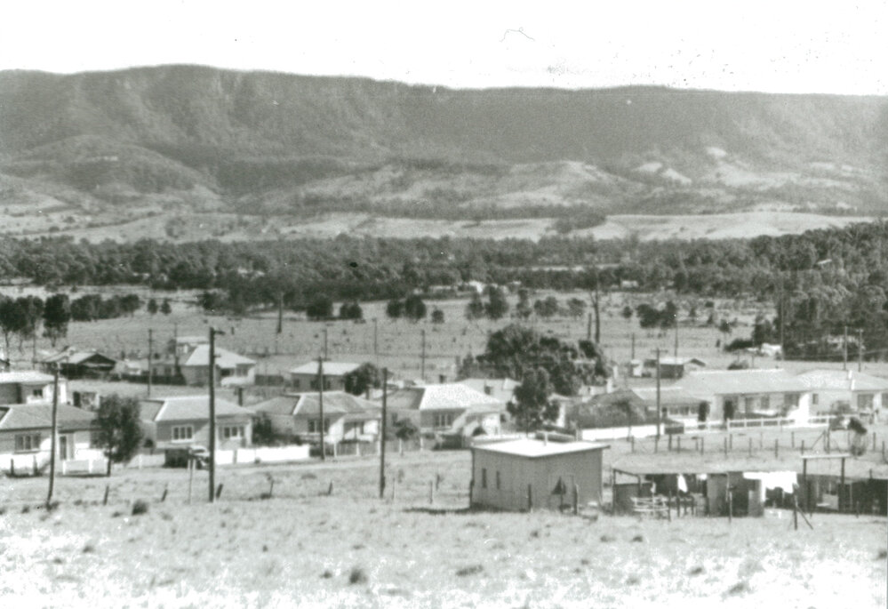 Oak Flats from Stoney Range in the 1950s