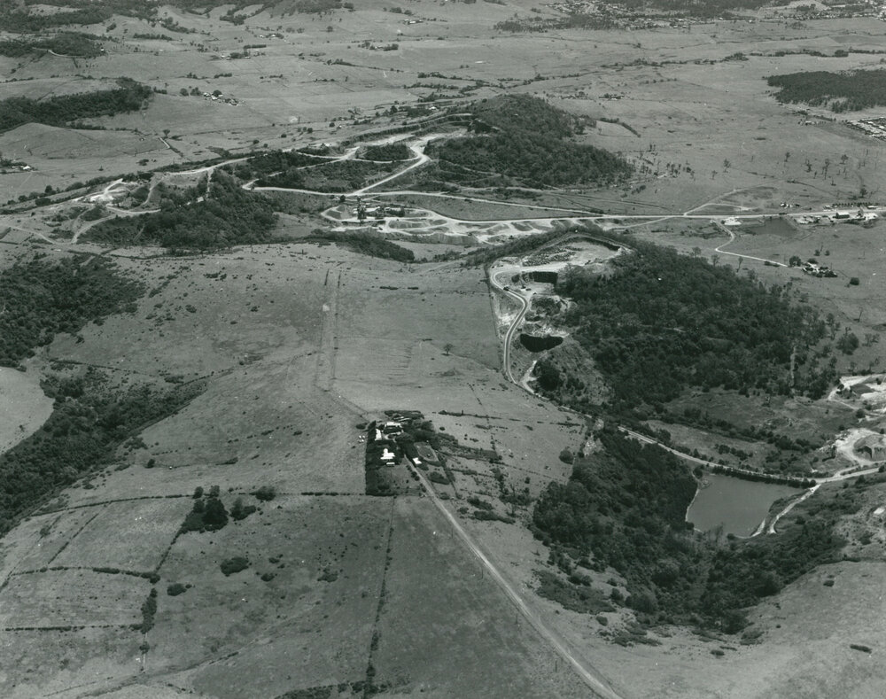 Wentworth Hills Quarry, Albion Park 1980