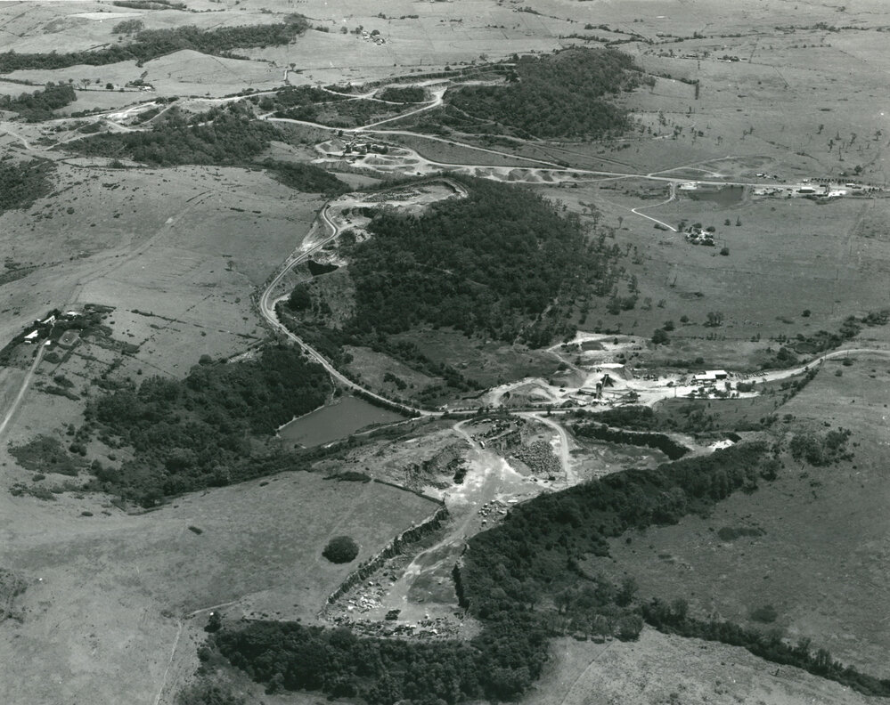 Wentworth Hills Quarry, Albion Park 1980