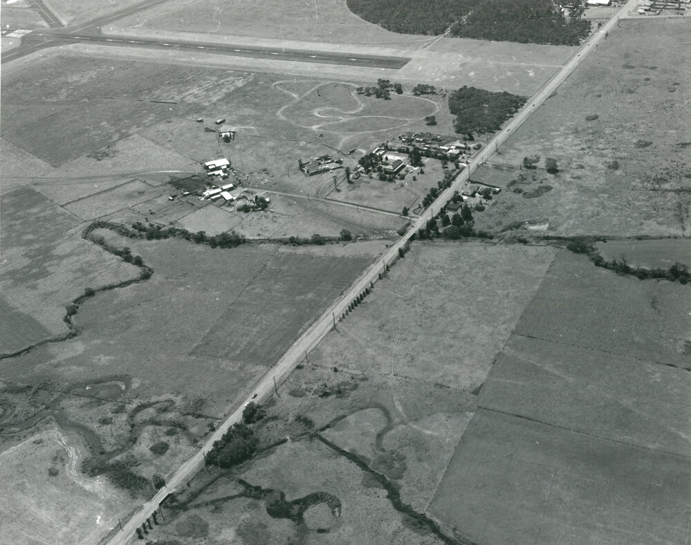 Tongarra Road at Frasers Creek, Albion Park 1980