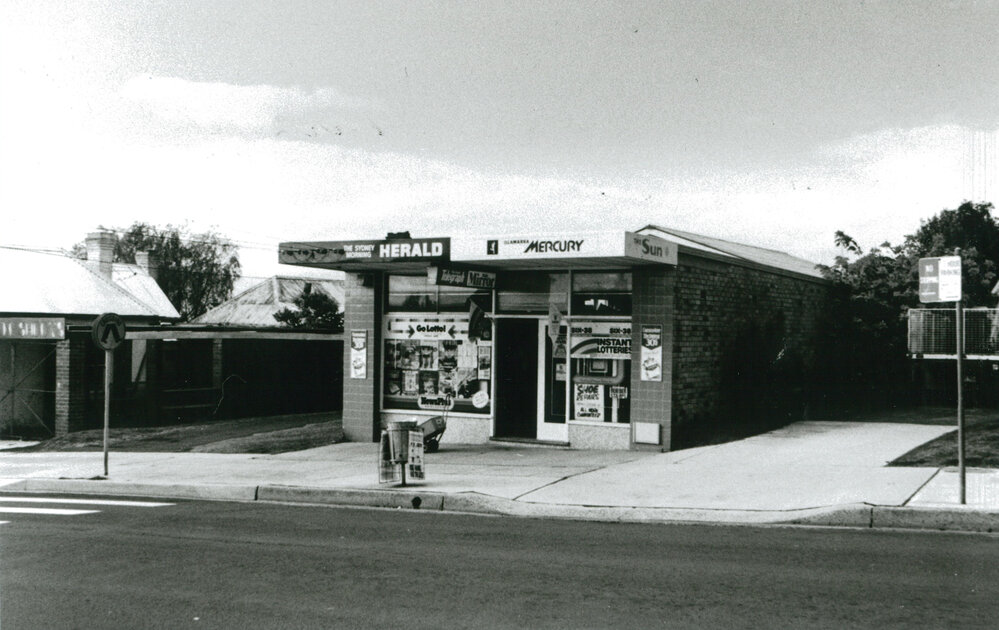 Newsagency, Shellharbour 1986