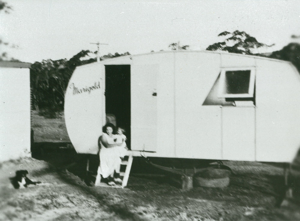 Marta Kirchmajer with her second child, Val