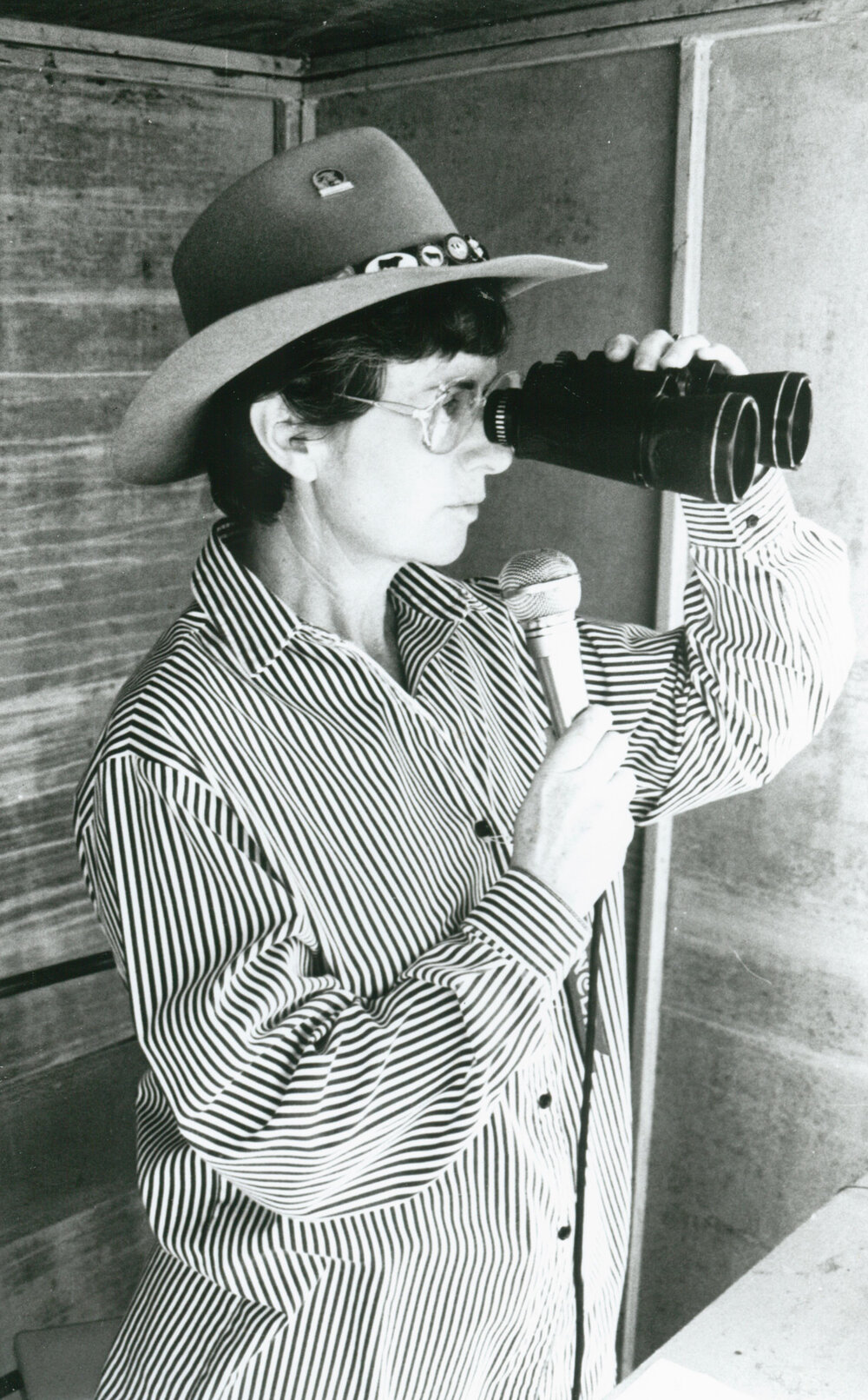 Wendy Stubbs, Ring Announcer at Albion Park Show