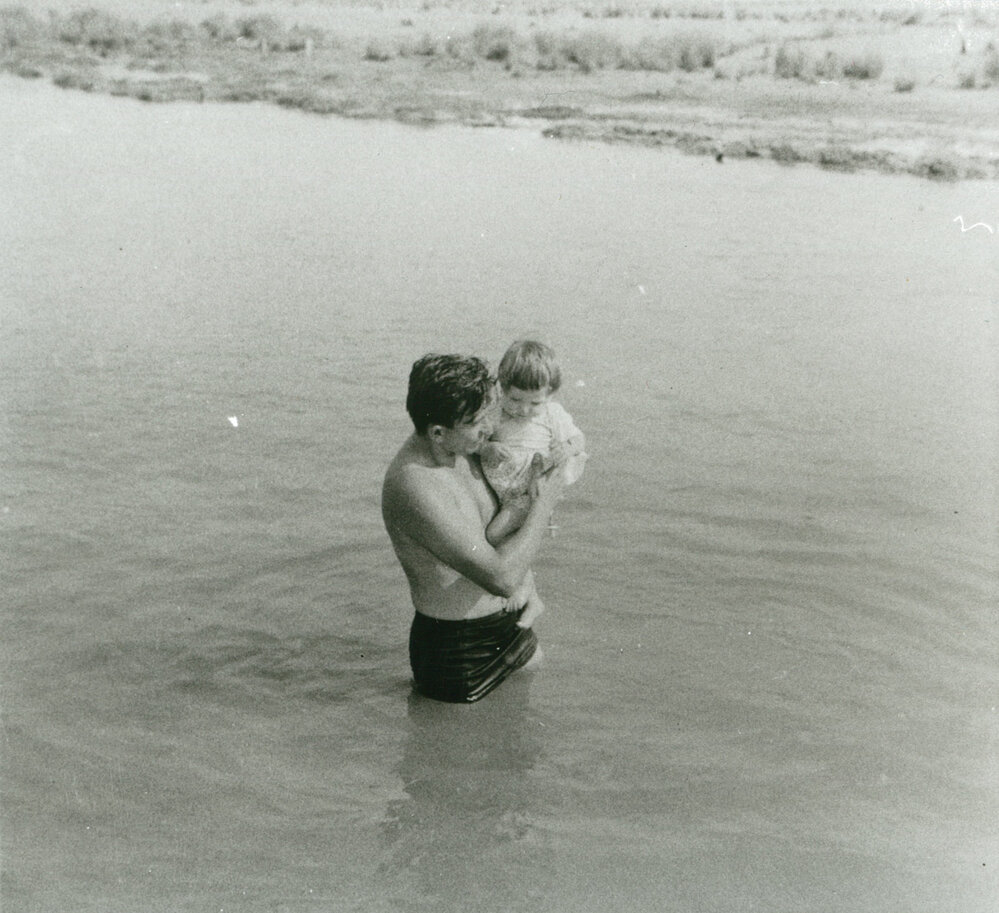 Steve Kirchmajer with his daughter, Val