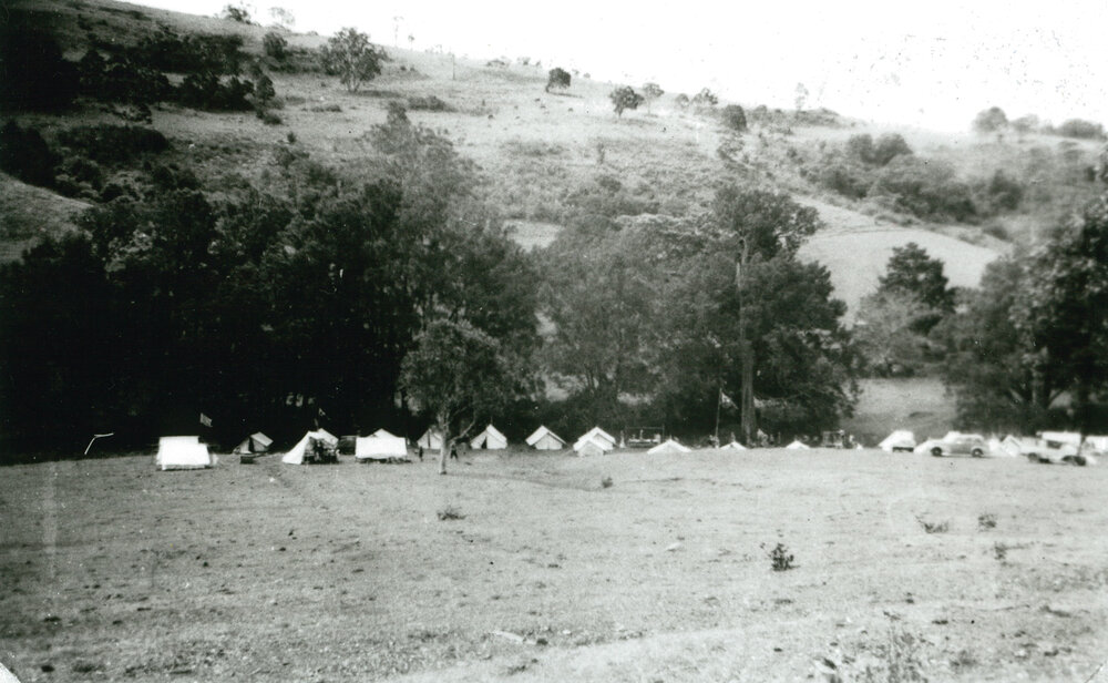 Pre Jamboree Scout camp at Yellow Rock