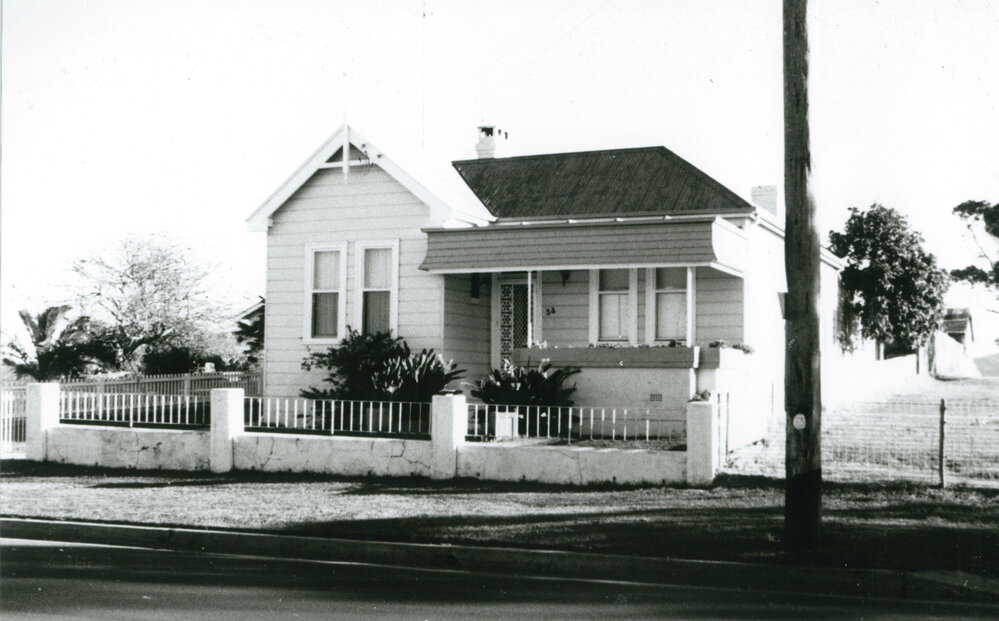 The former Ransome residence at Shellharbour 1986