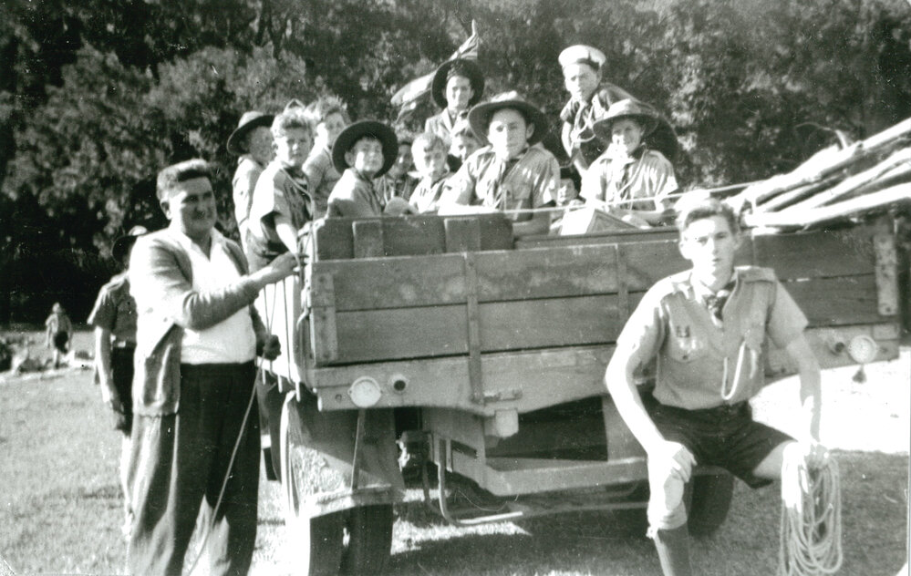 Pre Jamboree Scout camp at Yellow Rock