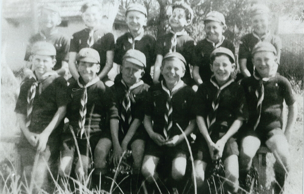 Mary Dorl's first Cub Scout Pack
