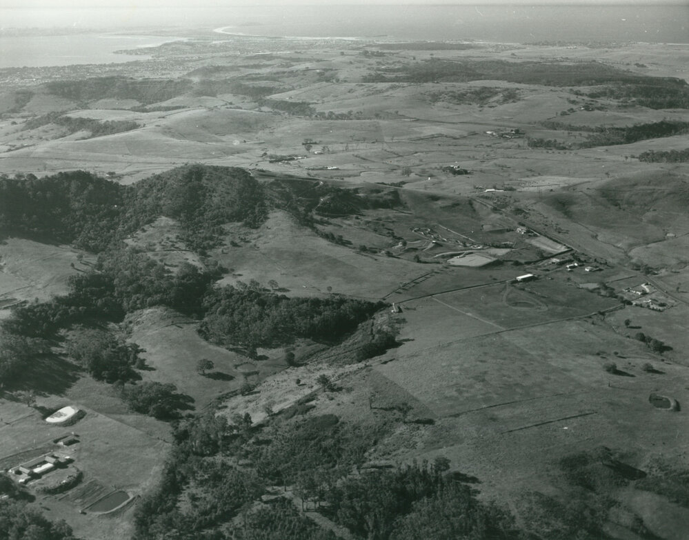View north from Saddleback Mountain