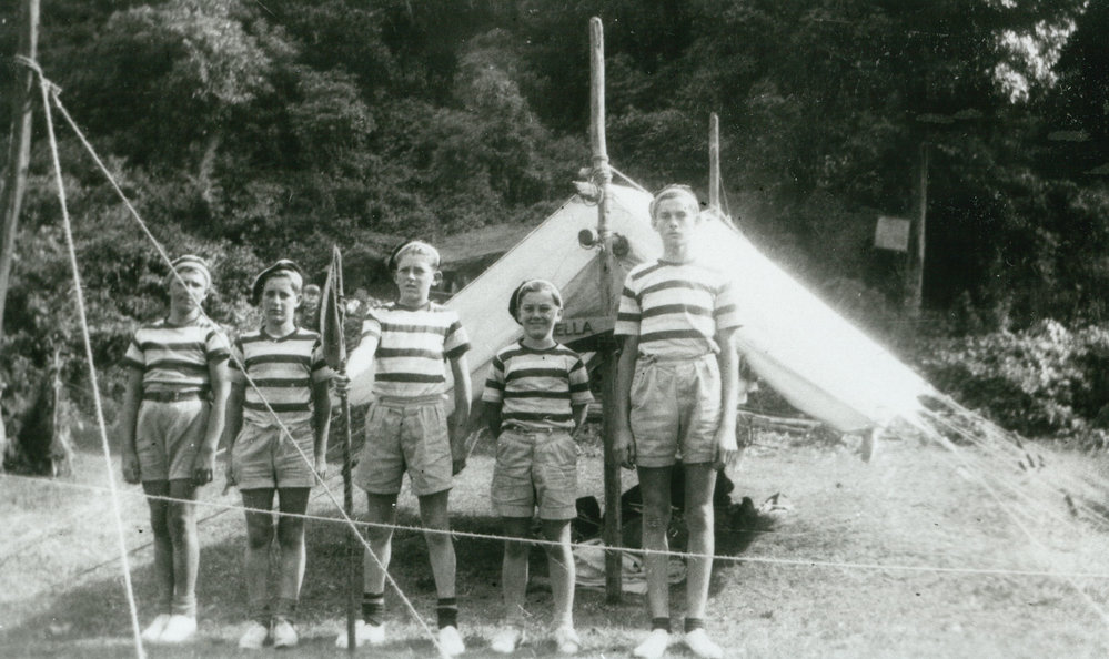 Windang Scouts at Central Illawarra District Scout Camp, Mt Keira