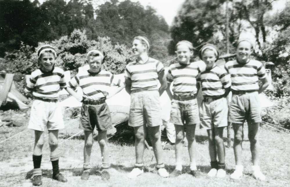 Windang Troop at Central Illawarra District Scout Camp, Mt Keira