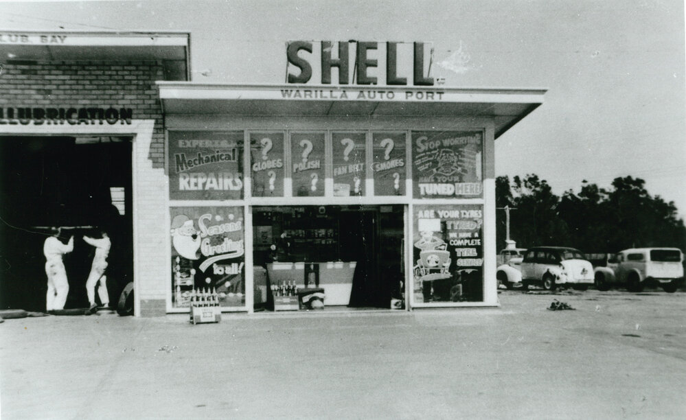 Shell Garage, Warilla early 1950's