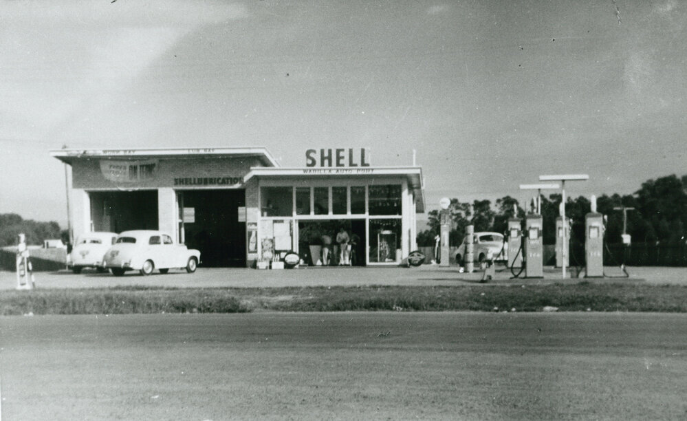 Shell Garage, Warilla 1959