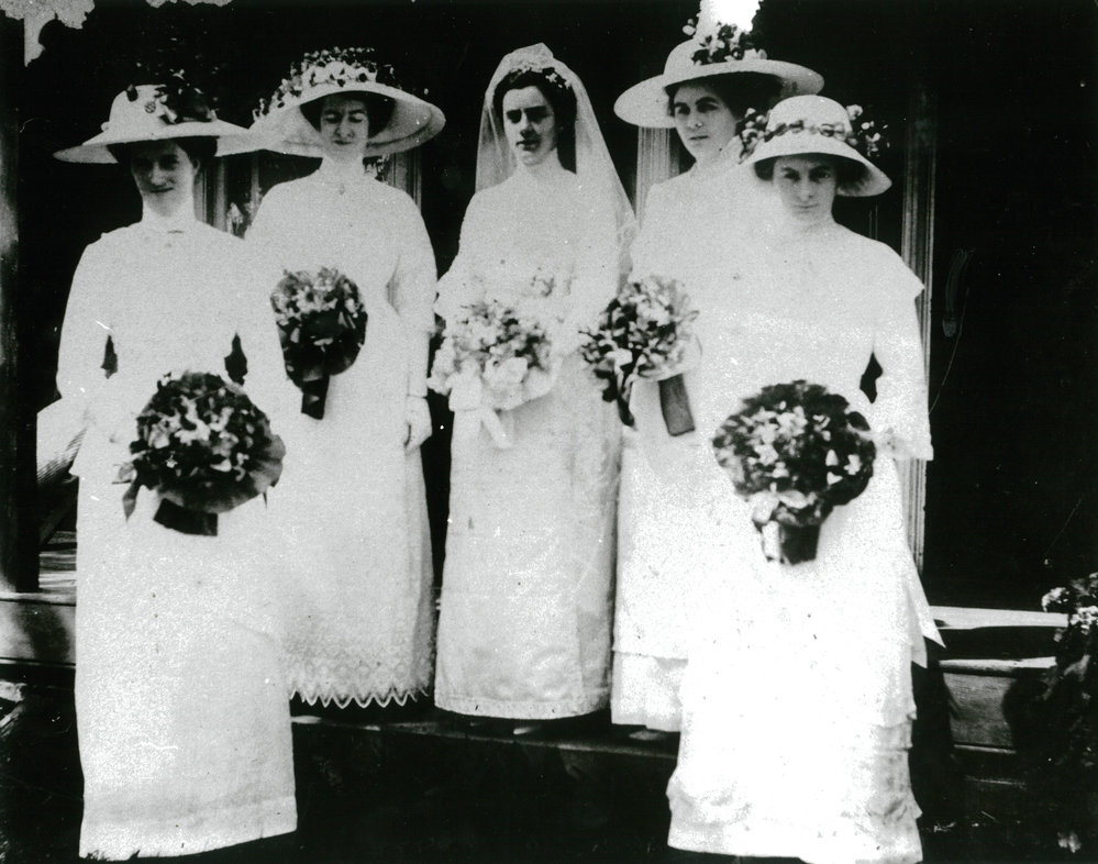 Wedding of Hilda Dunster and Hector Fraser